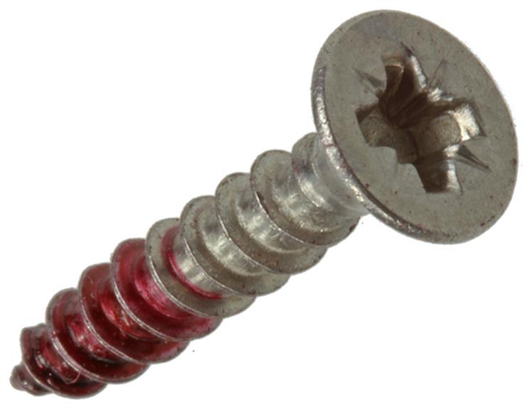 Rotadrill 1039853 – Universalschraube VK PZD Edelstahl-A2 3,5 x 20 mm (15) | 6 Stück