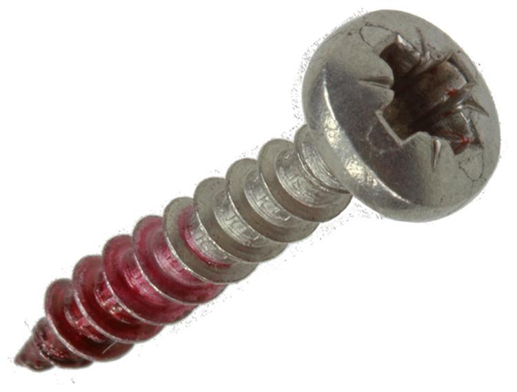 Rotadrill 1039876 – Universalschraube CK PZD Edelstahl-A2 3,5 x 20 mm (30) | 6 Stück