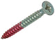 Rotadrill 1039779 - Universalschraube VK PZD VZ 4,0x40mm (21) | 6 Stück