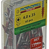 Rotadrill 1039936 - Universalschraube vktx vz 4,0x35mm (65) | 6 Stück