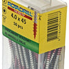Rotadrill 1039938 - Universalschraube vktx vz 4,0x45mm (50) | 6 Stück