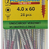 Rotadrill 1039940 - Universalschraube vktx vz 4,0x60mm (28) | 6 Stück