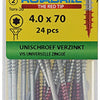 Rotadrill 1039941 - Universalschraube vktx vz 4,0x70mm (24) | 6 Stück