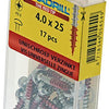 Rotadrill 1039844 - Universalschraube ck pzd vz 4,0x25mm (17) | 6 Stück