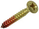 Rotadrill 1039884 - Universalschraube Messing LK PZD 4,0x30mm (20) | 6 Stück