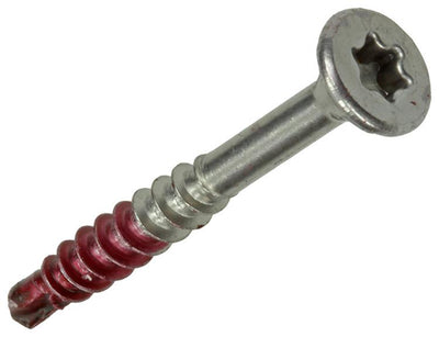 Rotadrill 1039901 – Hartholzschraube selbstschneidend sppls.edelstahl t25 4,5x40mm (40) | 6 Stück