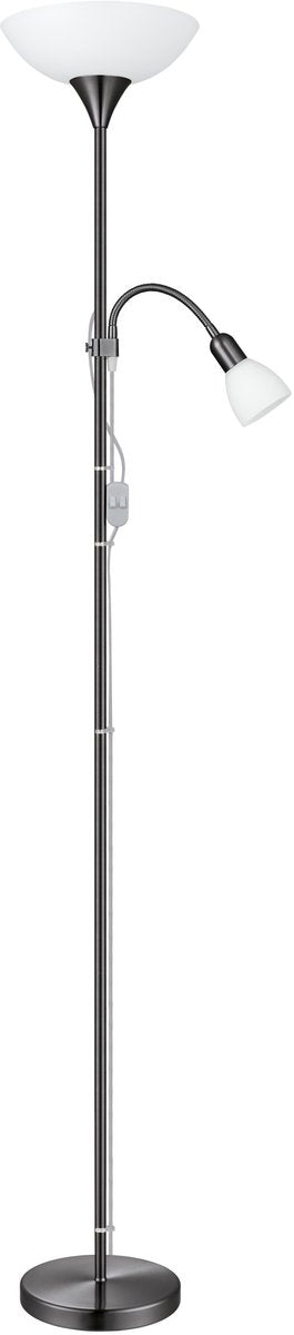 Eglo up 2 Stehleuchte – E27 E14 – 176,5 cm – Schwarz und Weiß