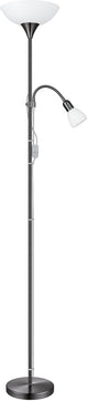 Eglo up 2 Stehleuchte – E27 E14 – 176,5 cm – Schwarz und Weiß