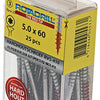 Rotadrill 1039905 – Hartholzschraube selbstschneidend sppls.edelstahl t25 5,0x60mm (25) | 6 Stück
