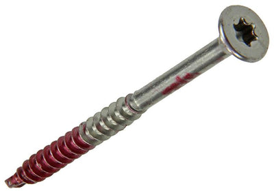 Rotadrill 1039906 – Hartholzschraube selbstschneidend sppls.edelstahl t25 5,0x70mm (20) | 6 Stück