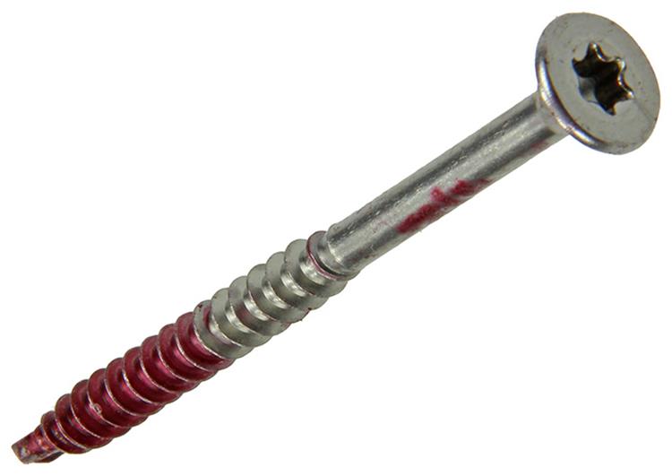 Rotadrill 1039906 – Hartholzschraube selbstschneidend sppls.edelstahl t25 5,0x70mm (20) | 6 Stück