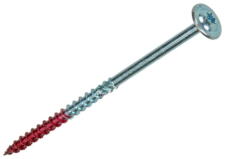Rotadrill 1040018 - Holzbauschraube Senkkopf vz tx 8,0x160mm(15) | 4 Stück
