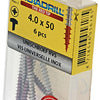 Rotadrill 1039895 – Universalschraube ck pzd Edelstahl 4,0 x 50 mm (6) | 6 Stück