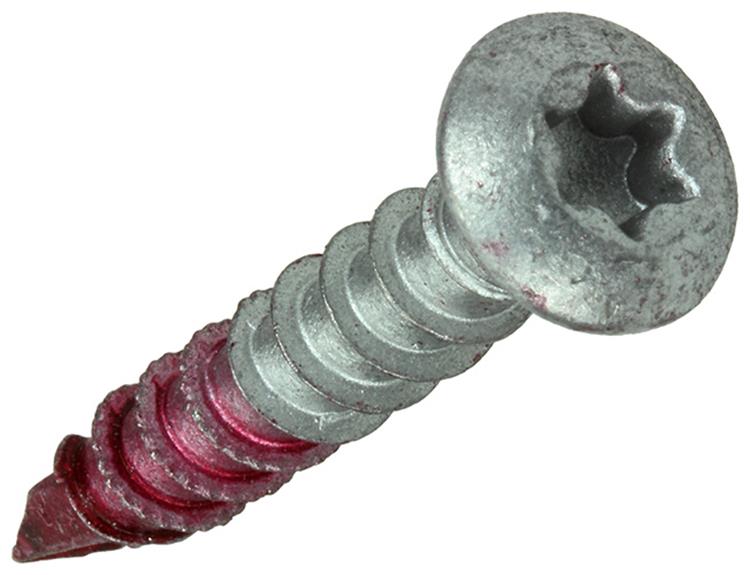 Rotadrill 1039924 – Pfostenhalterschraube Ar-Beschichtung TX 8,0 x 50 mm (8) | 6 Stück