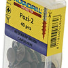 Rotadrill 1039838 - Abdeckkappe PZD 2 braun (40) | 6 Stück