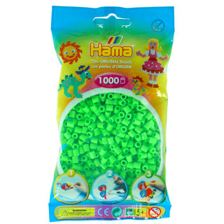 Hama -Eisenperlen 1000 Stück grüner Pastell