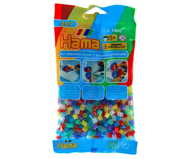 Hama Iron Perlen Glitter Mix (054), 1000st.