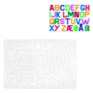 Hama Iron Perlen Zeichenbuchstaben