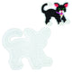 Hama String Perlen String Perlen Bodenplatte Katze
