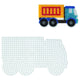 Hama String Perlen String Perlen Ground Plate Truck