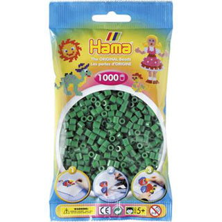 Hama -Eisenperlen grün 1000 Stücke