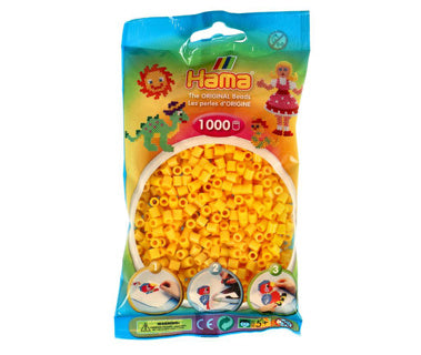 Hama -Eisenperlen gelbe 1000 Stücke