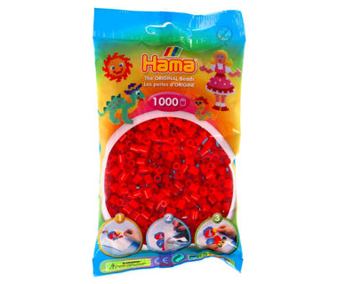 Hama -Eisenperlen rot 1000 Stücke