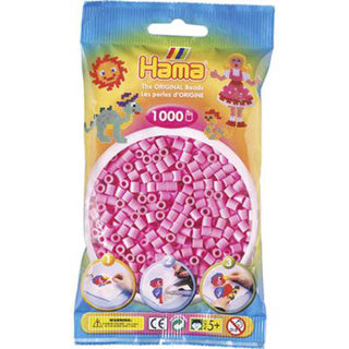 Hama -Eisenperlen rosa 1000 Stücke