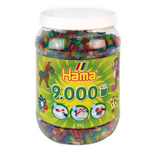 Hama String Perlen String Perlen Glitzer in Topf 9000 Stücke