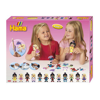 Hama -Eisenperlen komplett Set Fashion Dress Up 4000 Stücke