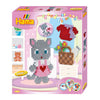 Hama String Perle Set Gift Box Cat Dress Up, 2500st.