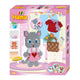 Hama String Perle Set Gift Box Cat Dress Up, 2500st.