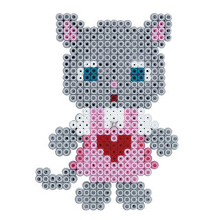 Hama String Perle Set Gift Box Cat Dress Up, 2500st.