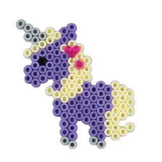Hama Bügeln Perlen -Set Schmuck machen lila, 2400st.