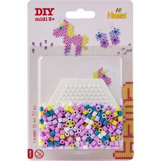 Hama Iron Perlen Pink Mini Set 450 Papes