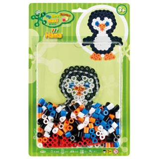 Hama -Bügeln mit Maxi Pinguin, 250st.