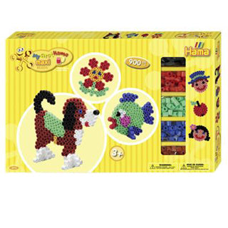 Hama String Perle Set Maxi Geel, 900st.