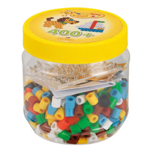 Hama -Bügel -Perlen -Maxi im Topf, 400st.