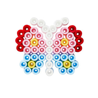 Hama Bügelperlen Maxi 100 Stück Schmetterling | 5 Stück