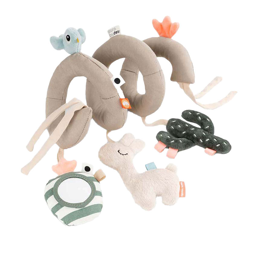 Durch Hirschaktivitäten spiralisch lalee beige