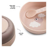 Erledigt von Deer Food Bowl Happy Clouds Pink