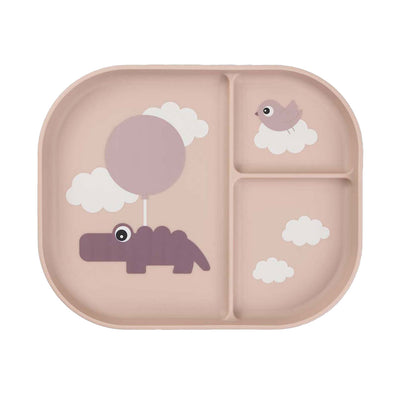 Erledigt von Hirschkompartmentplatte Happy Clouds Pink