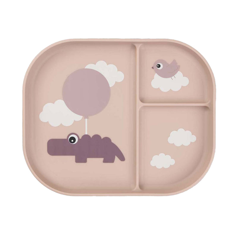 Erledigt von Hirschkompartmentplatte Happy Clouds Pink