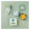 Fertig von Hirsch Snackbox Happy Clouds Green, 3st.