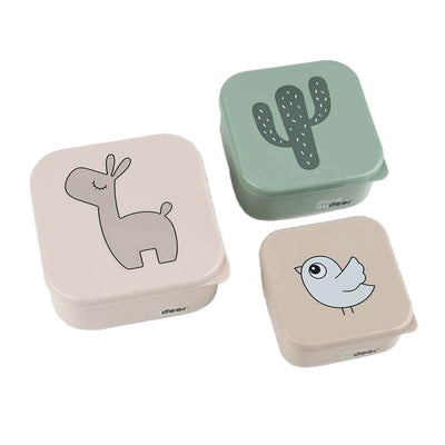 Erledigt von Deer Snackbox Lalee Beige Mix, 3st.