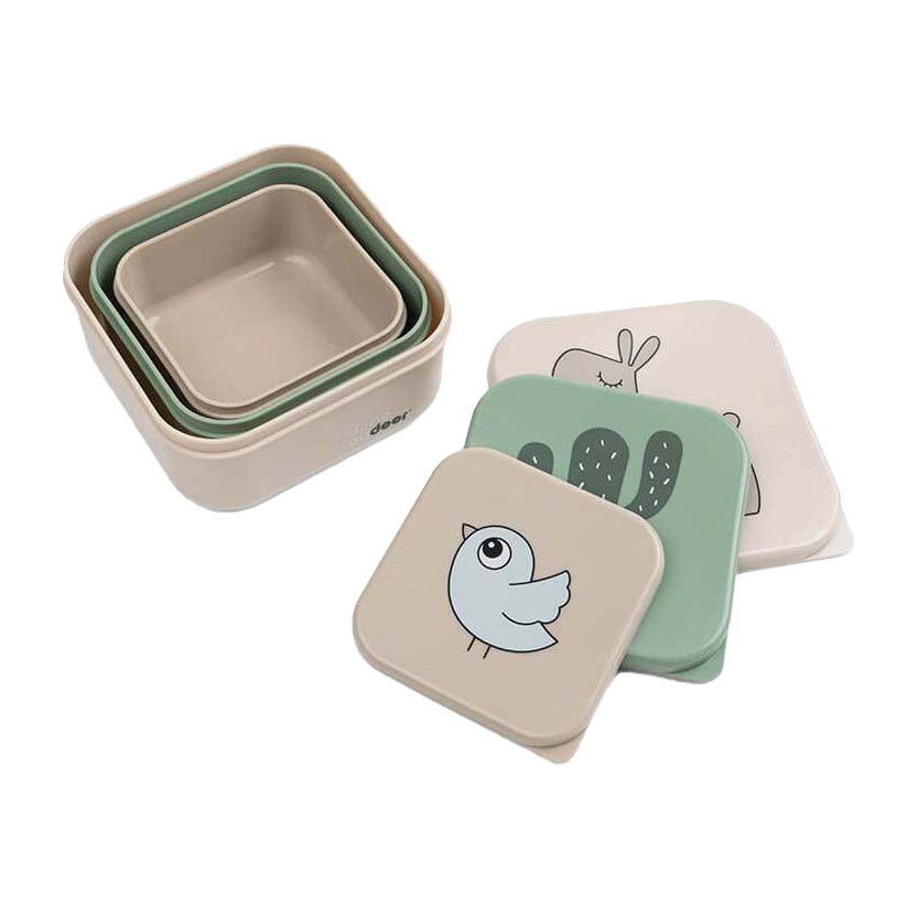 Erledigt von Deer Snackbox Lalee Beige Mix, 3st.