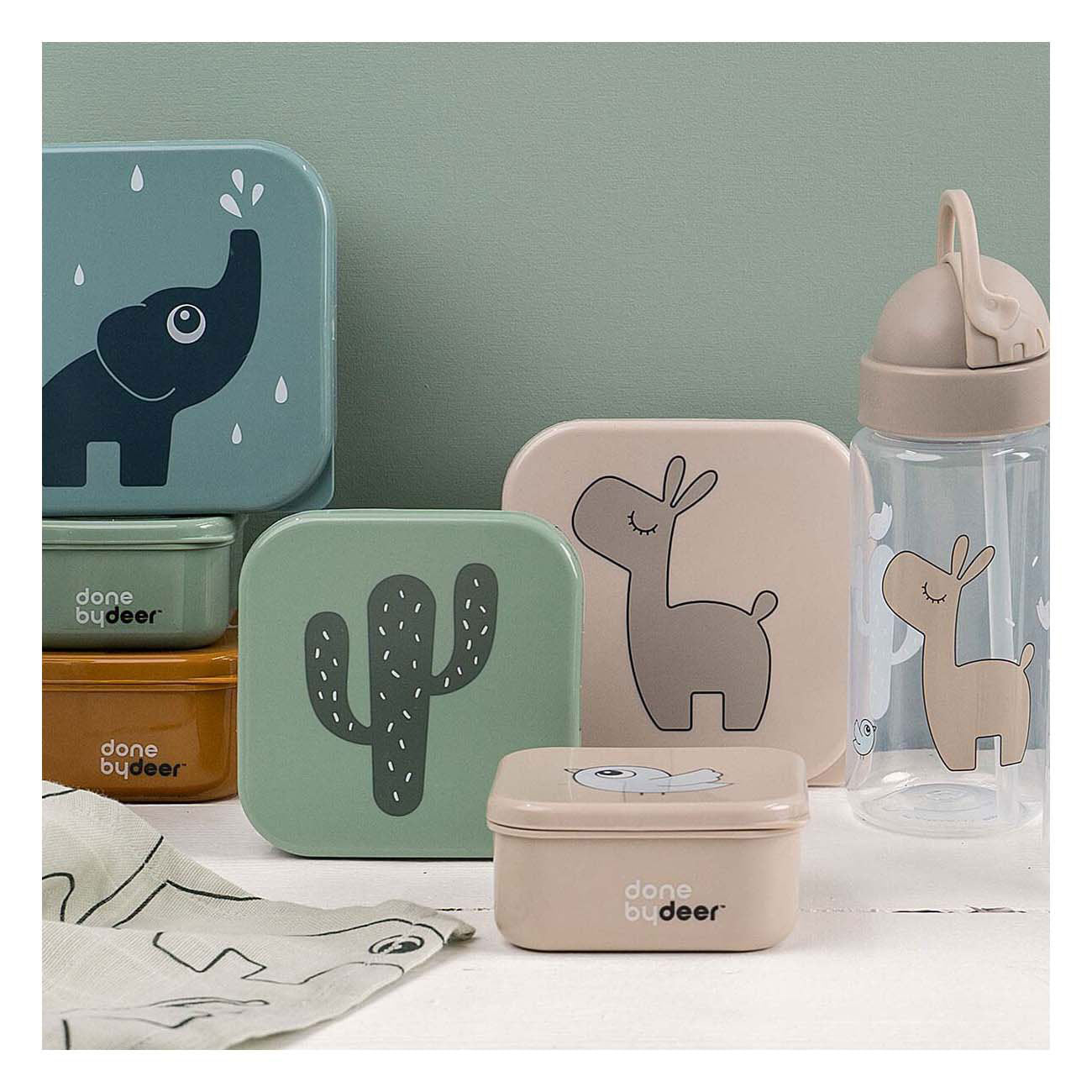 Erledigt von Deer Snackbox Lalee Beige Mix, 3st.
