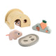 Erledigt von Hirsch Tiny Farm Holzspiel -Set -Taube