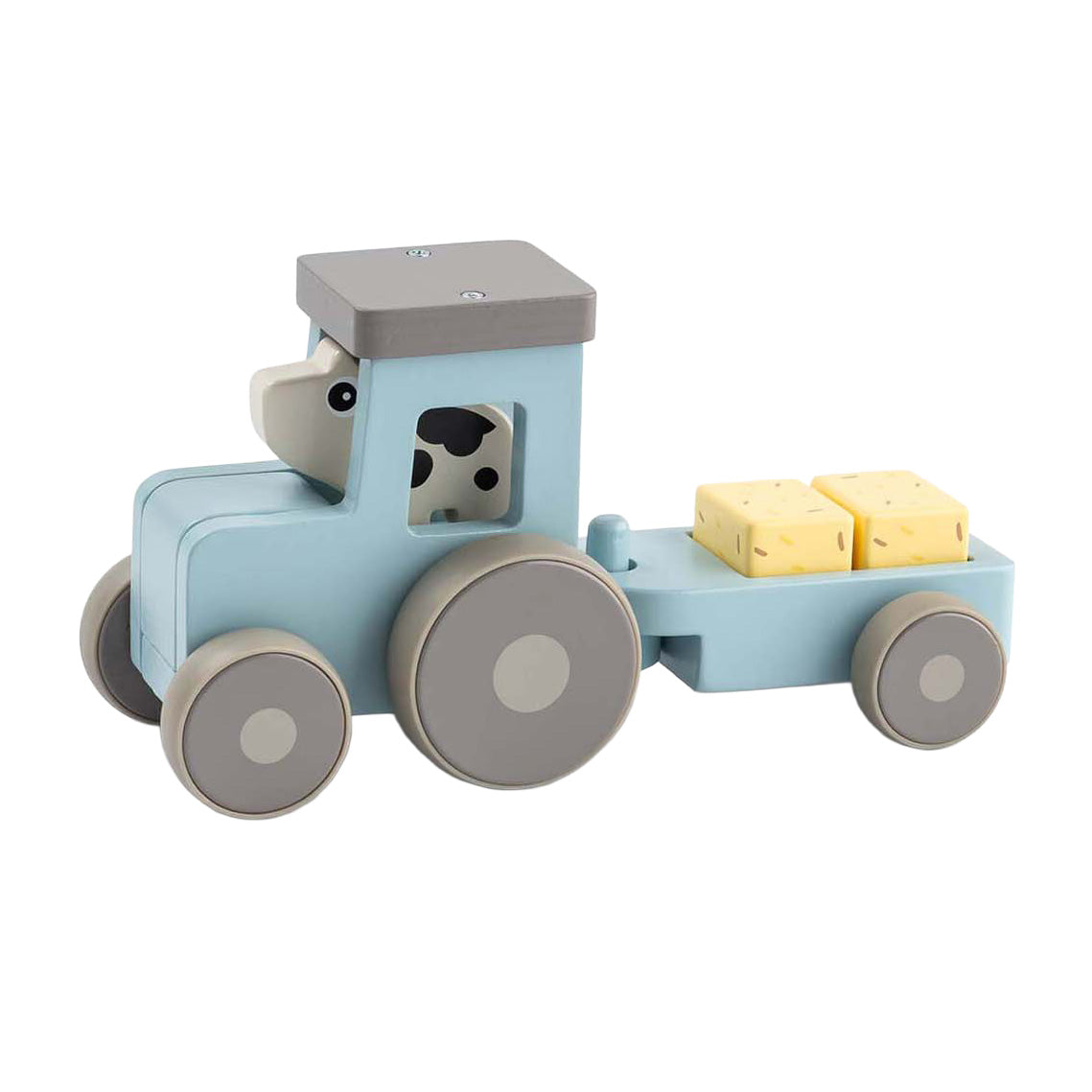 Erledigt von Hirsch Tiny Farm Holztraktor Dotti Blue