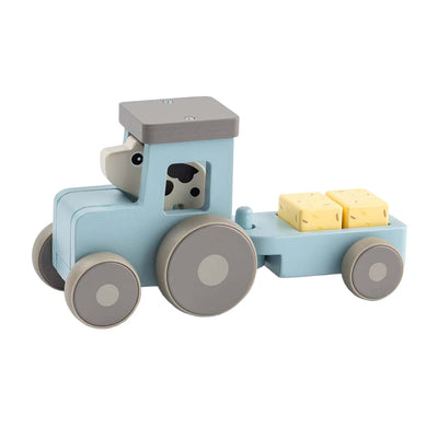 Erledigt von Hirsch Tiny Farm Holztraktor Dotti Blue